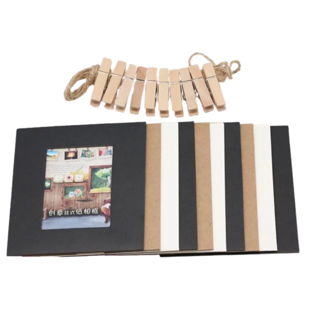 10pc Cardboard Photo Frame