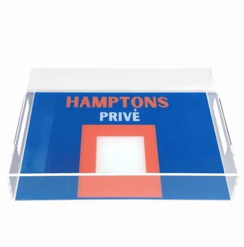 Acrylic Hamptons Tray