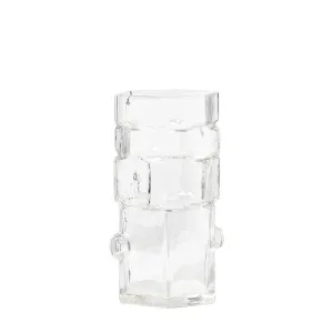 Areaware Hex Vase - Clear