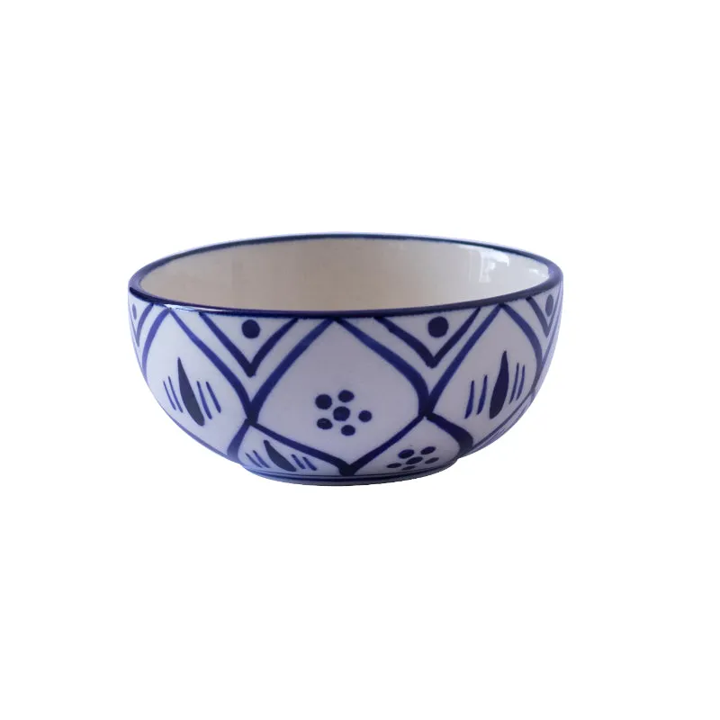 Ariadne Ceramic Handcrafted Serving Bowls | Set Of 6