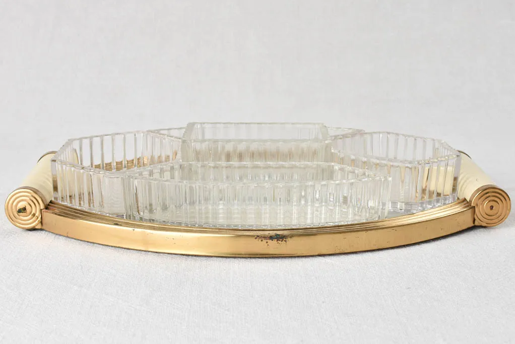 Art Deco aperitif tray