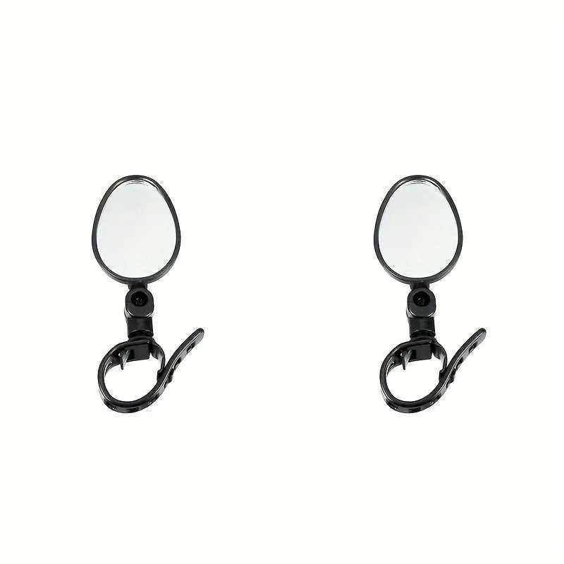 Bicycle Rearview Mirror Set for Wide Angle Reflection