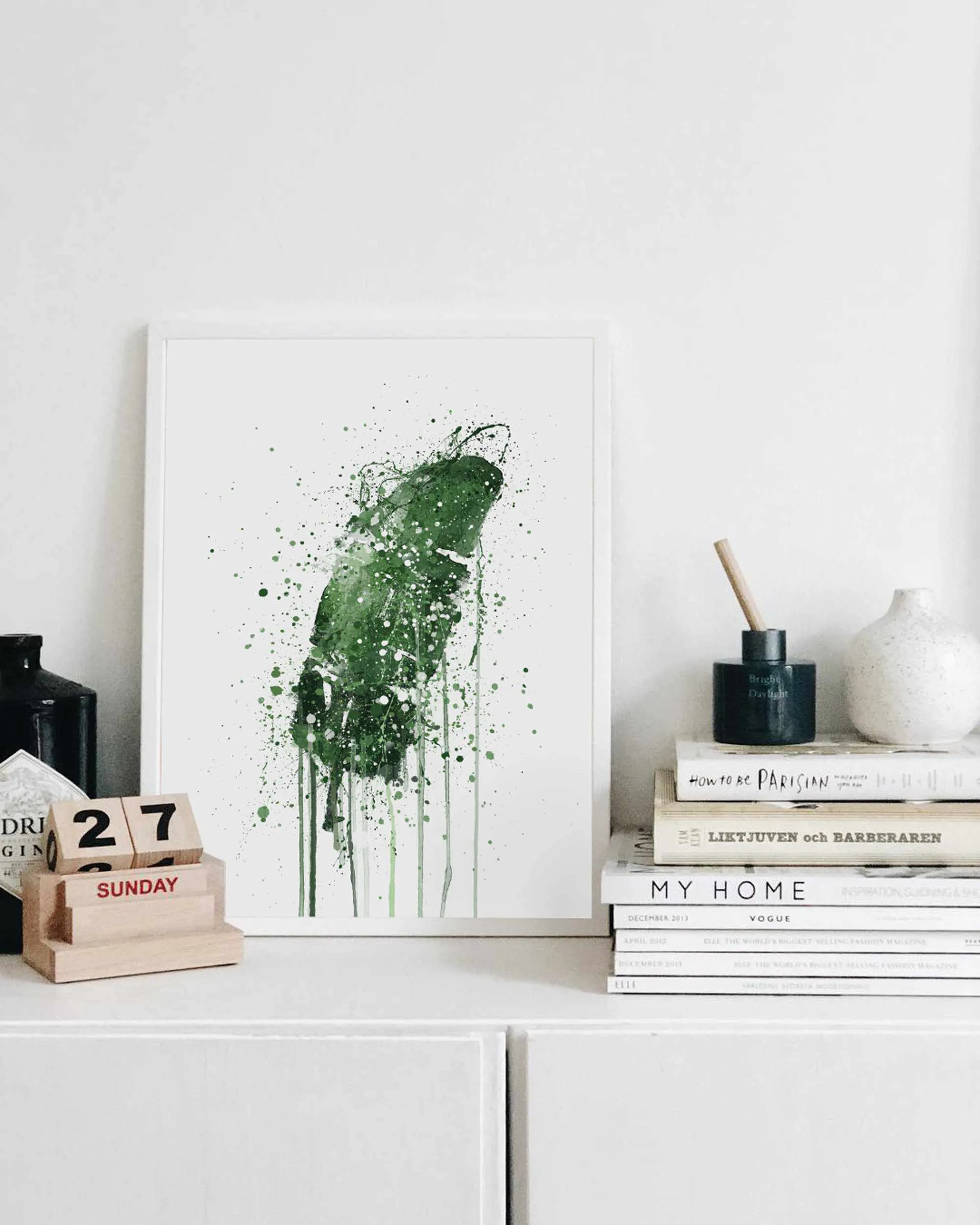 Botanical Wall Art Print 'Banana Leaf' - Plant Prints, Botanical Art Prints and Botanical Illustrations