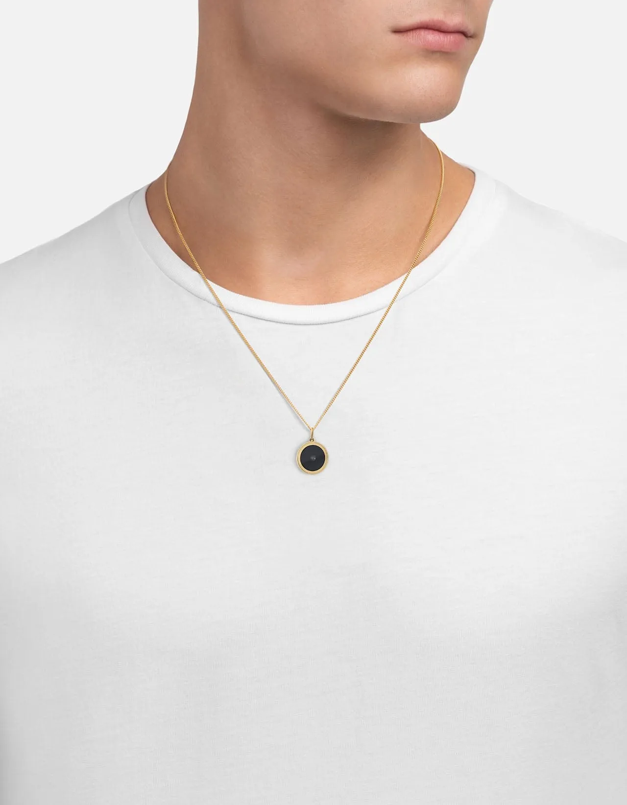 Camera Necklace, 14k Gold