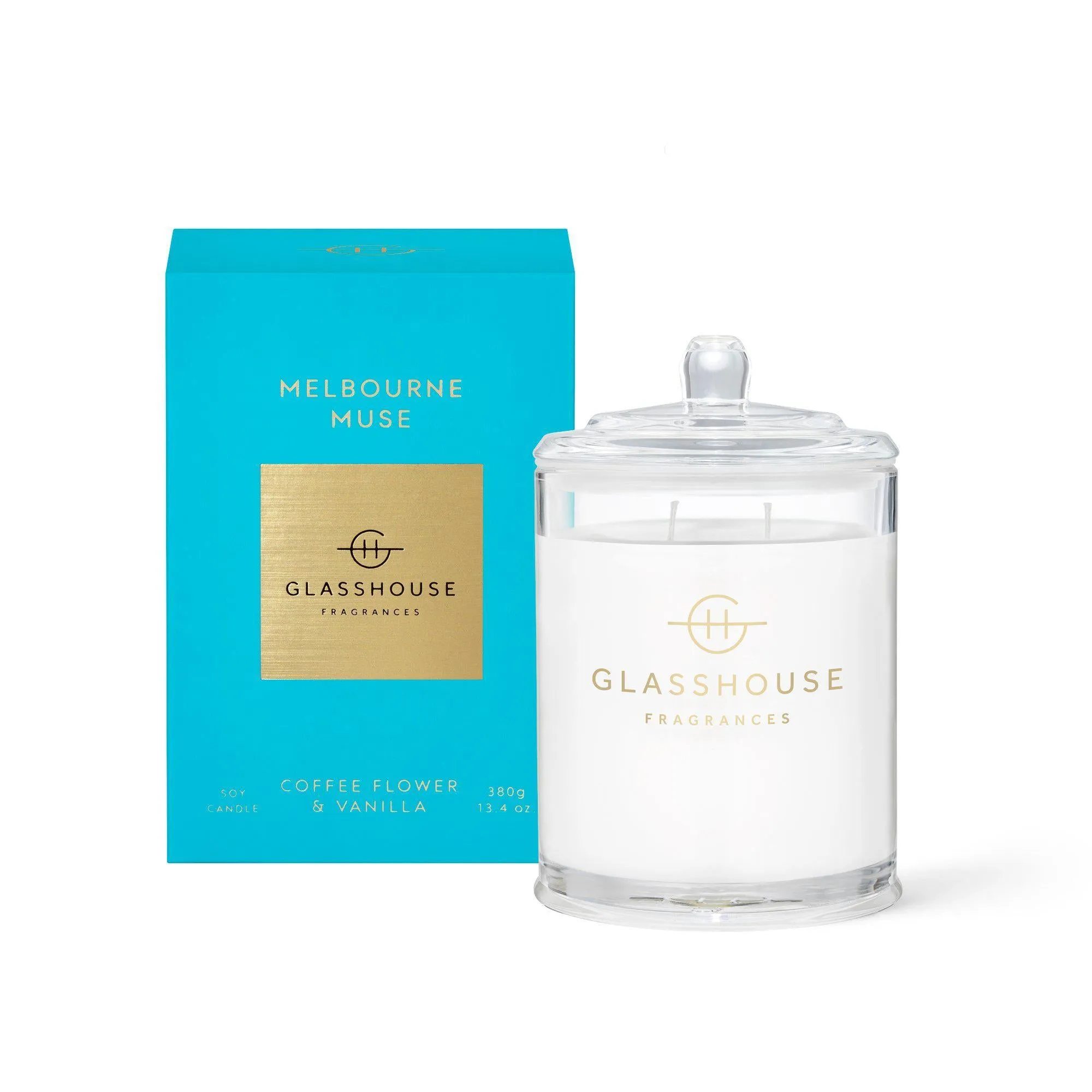 Candle 380g - Melbourne Muse - Glasshouse Fragrances