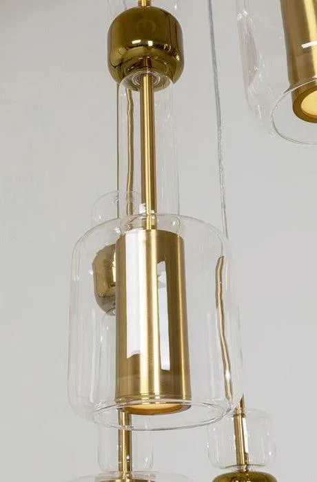 Candy Bar Gold Pendant Lamp