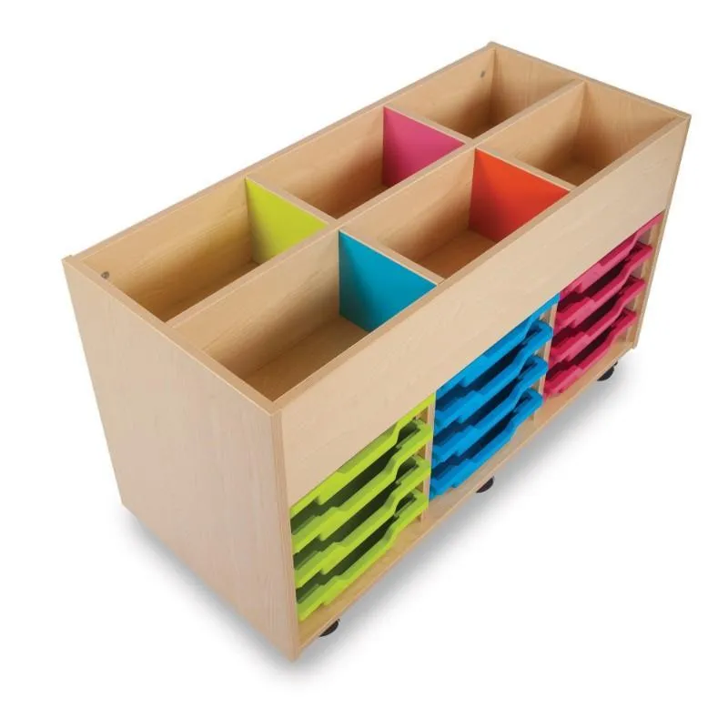 Candy Colours 6 Bay Kinderbox With Trays