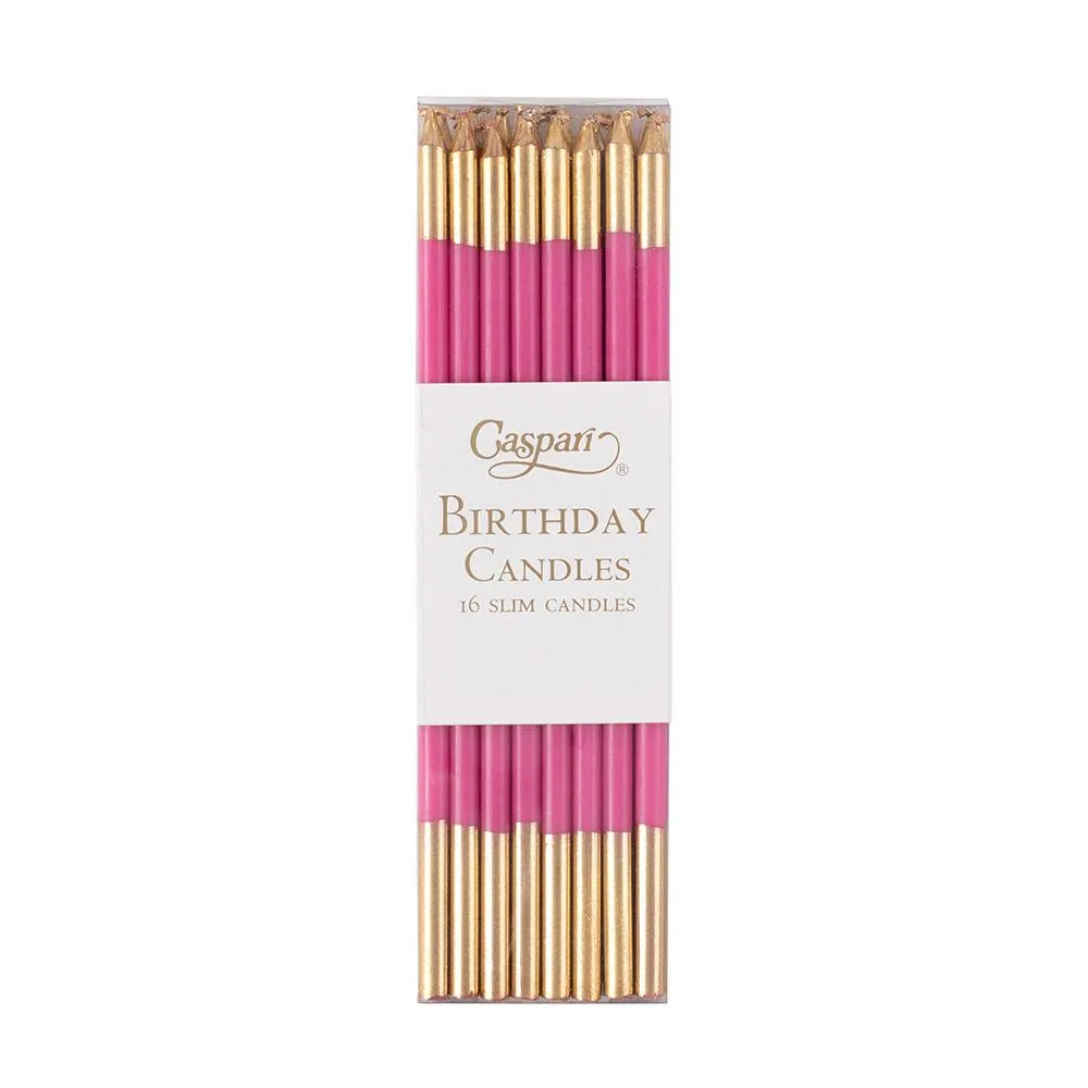 Caspari Slim Birthday Candles