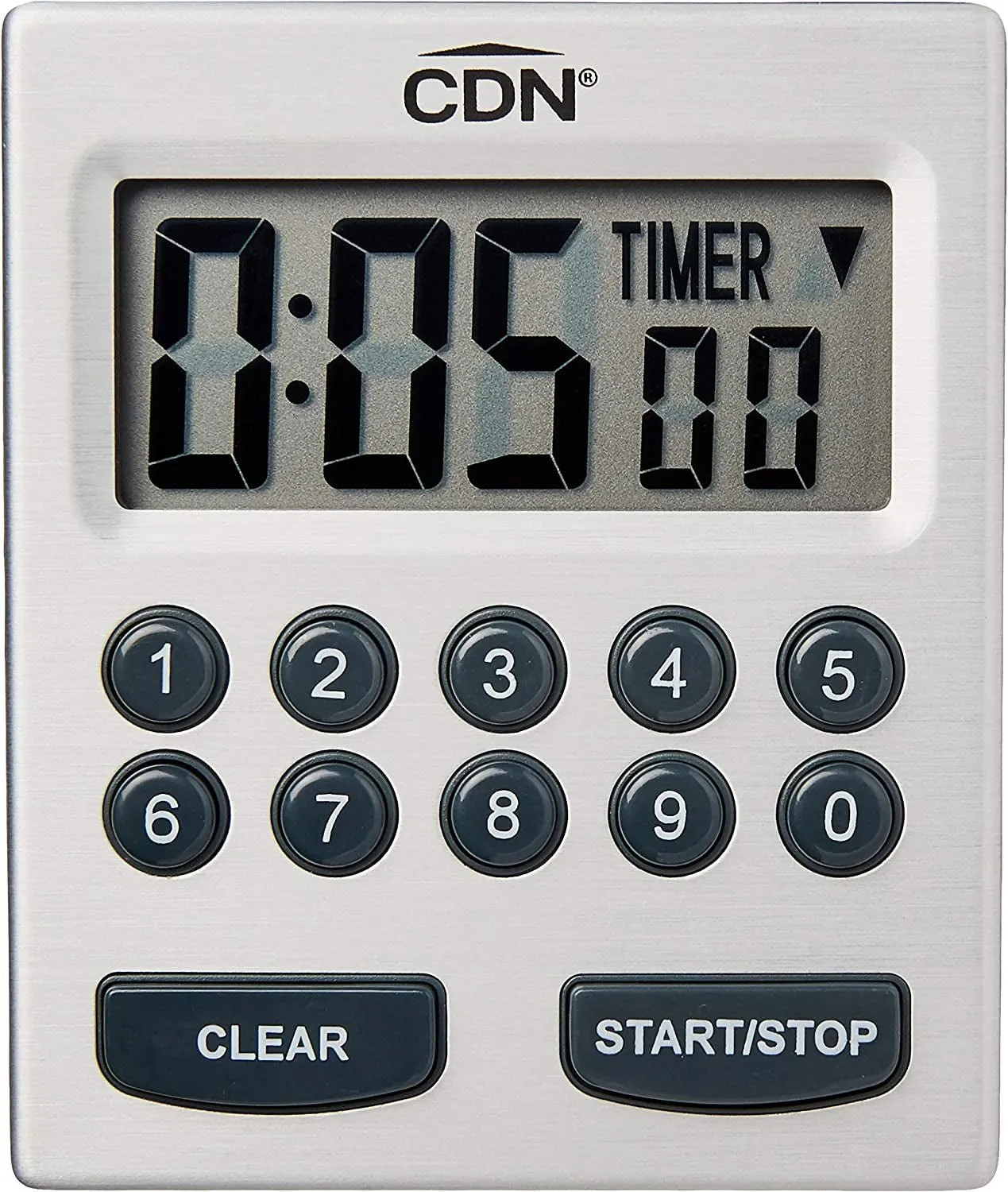 CDN TM30 Direct Entry 2-Alarm Timer-Alarm Sounds or Vibrates - 1 Count