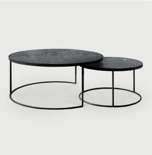 Charcoal Nesting Coffee Table Set