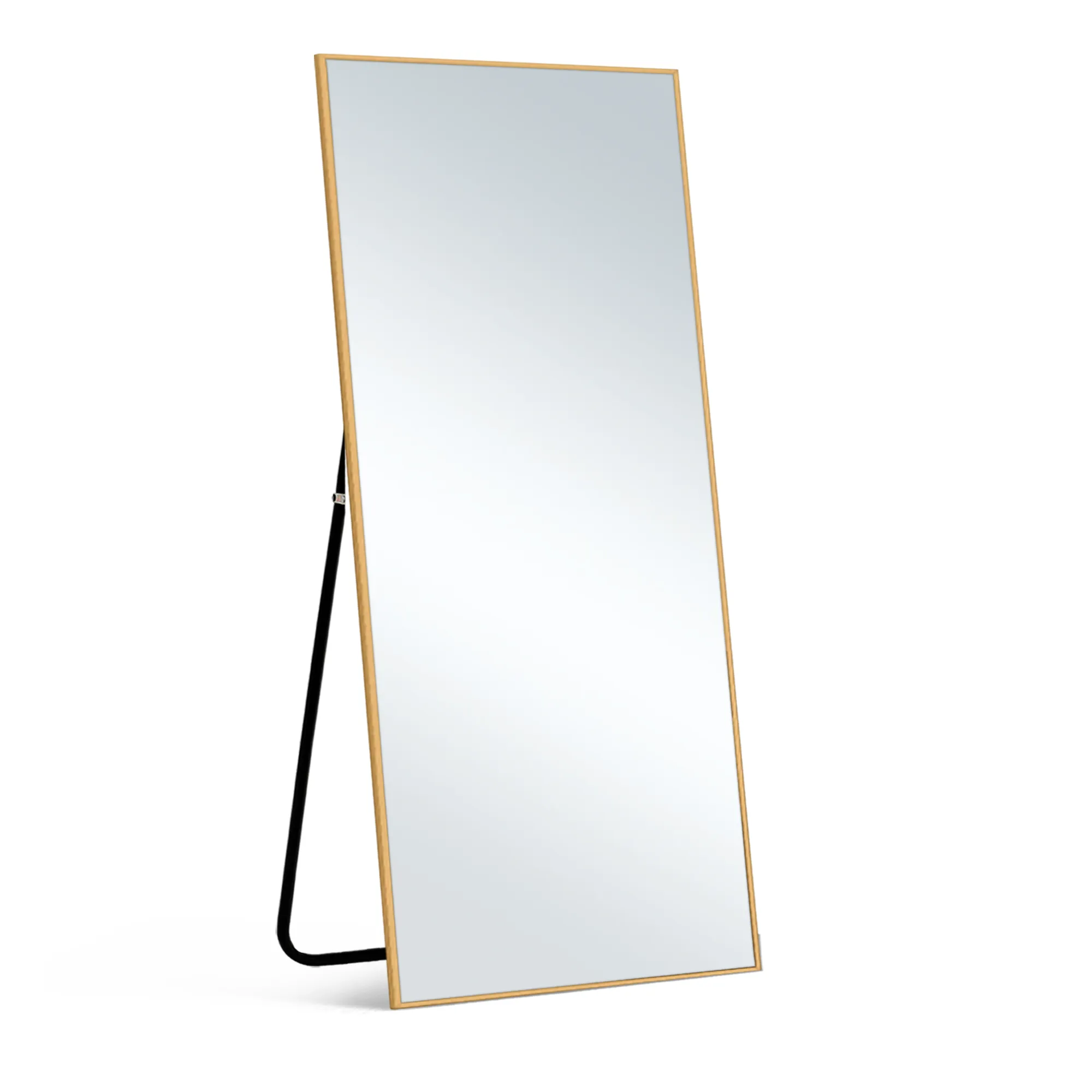 Chloe 71" x 31" Metal Framed Full Length Free-standing Mirror