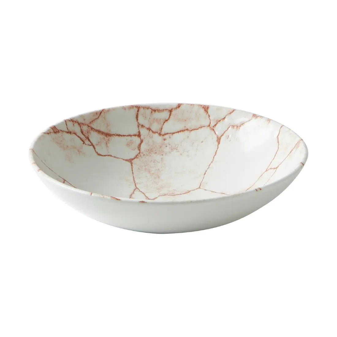 Churchill Studio Prints Kintsugi Evolve Coupe Bowls Coral 184mm (Pack of 12) - CX680