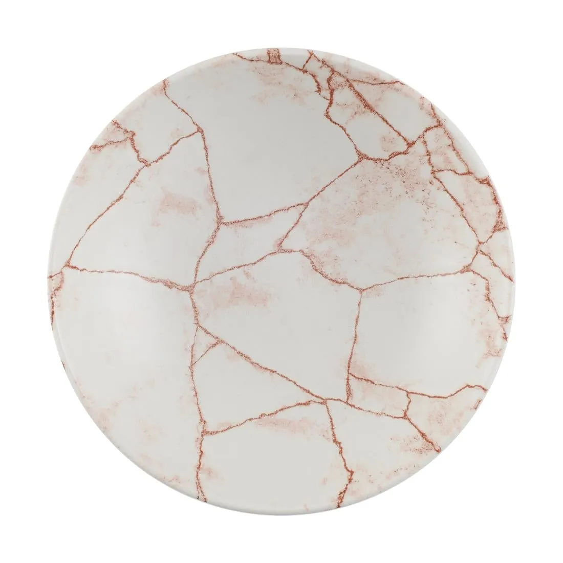 Churchill Studio Prints Kintsugi Evolve Coupe Bowls Coral 184mm (Pack of 12) - CX680