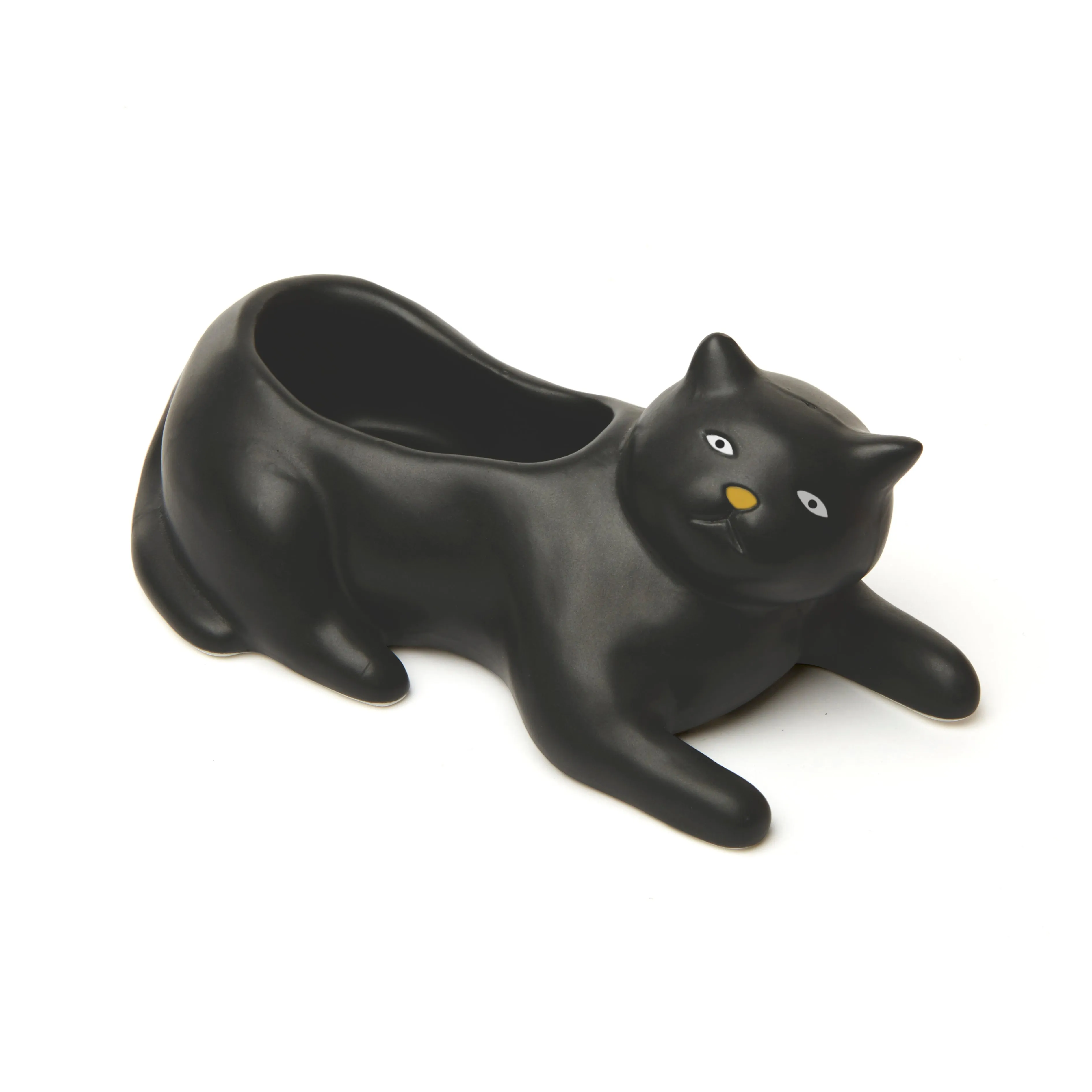 Cosmo the Black Cat Planter