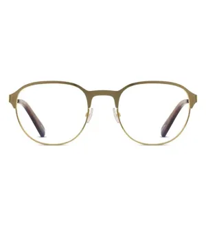 CR7 Unisex Gold Round Optical Frame