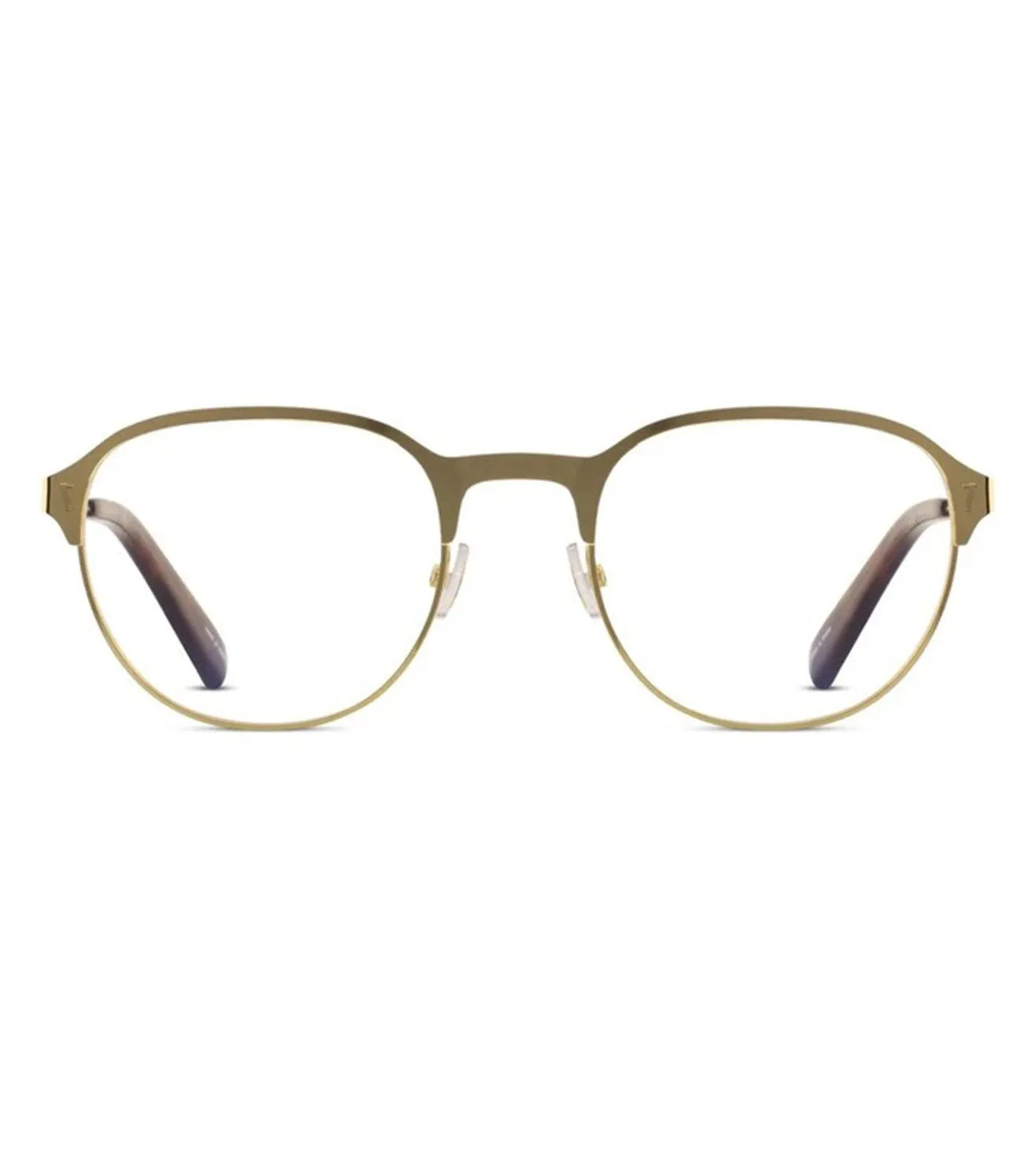 CR7 Unisex Gold Round Optical Frame