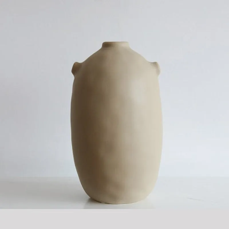 Earth Tones Handmade Ceramic Vase