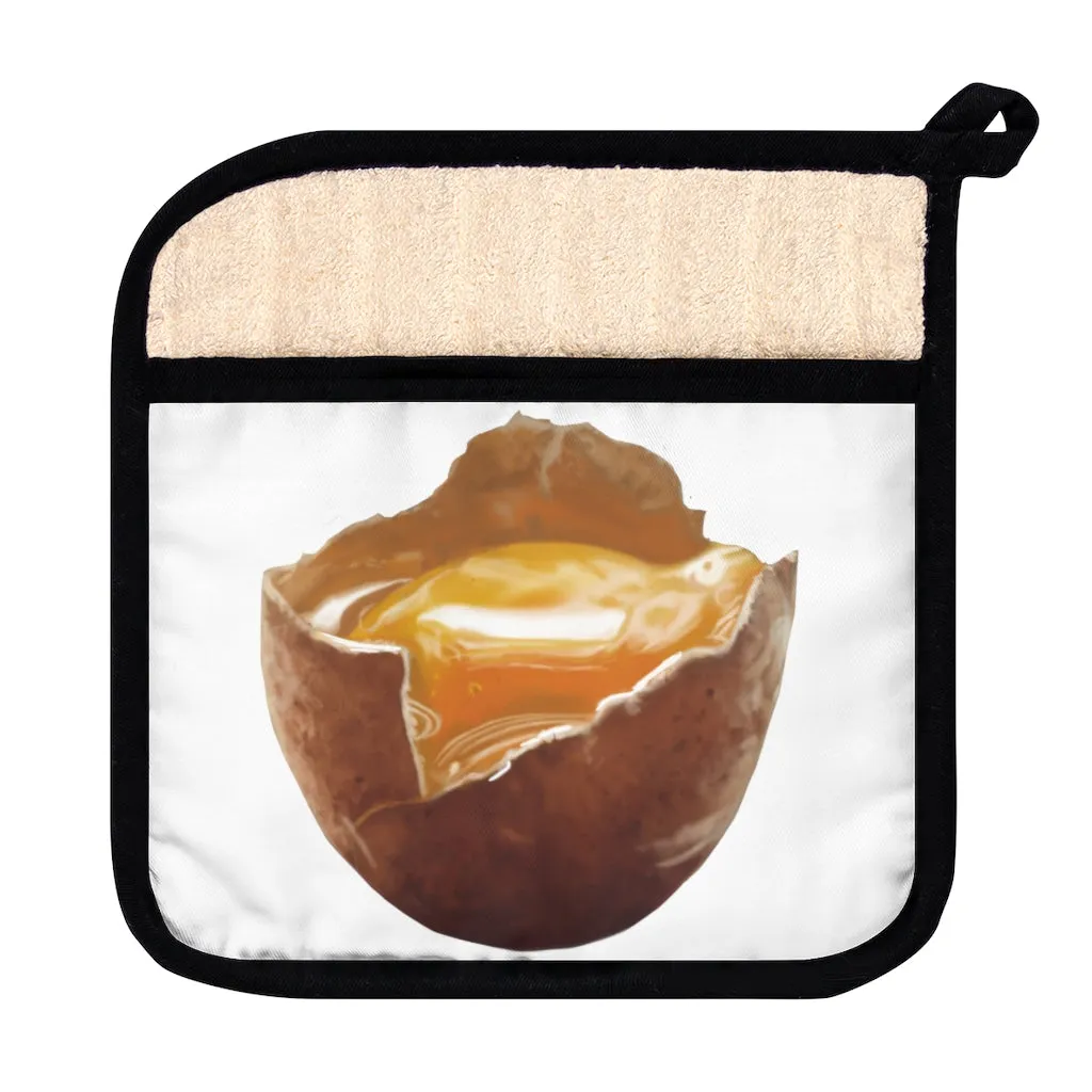 Egg Pot Holder with Pocket