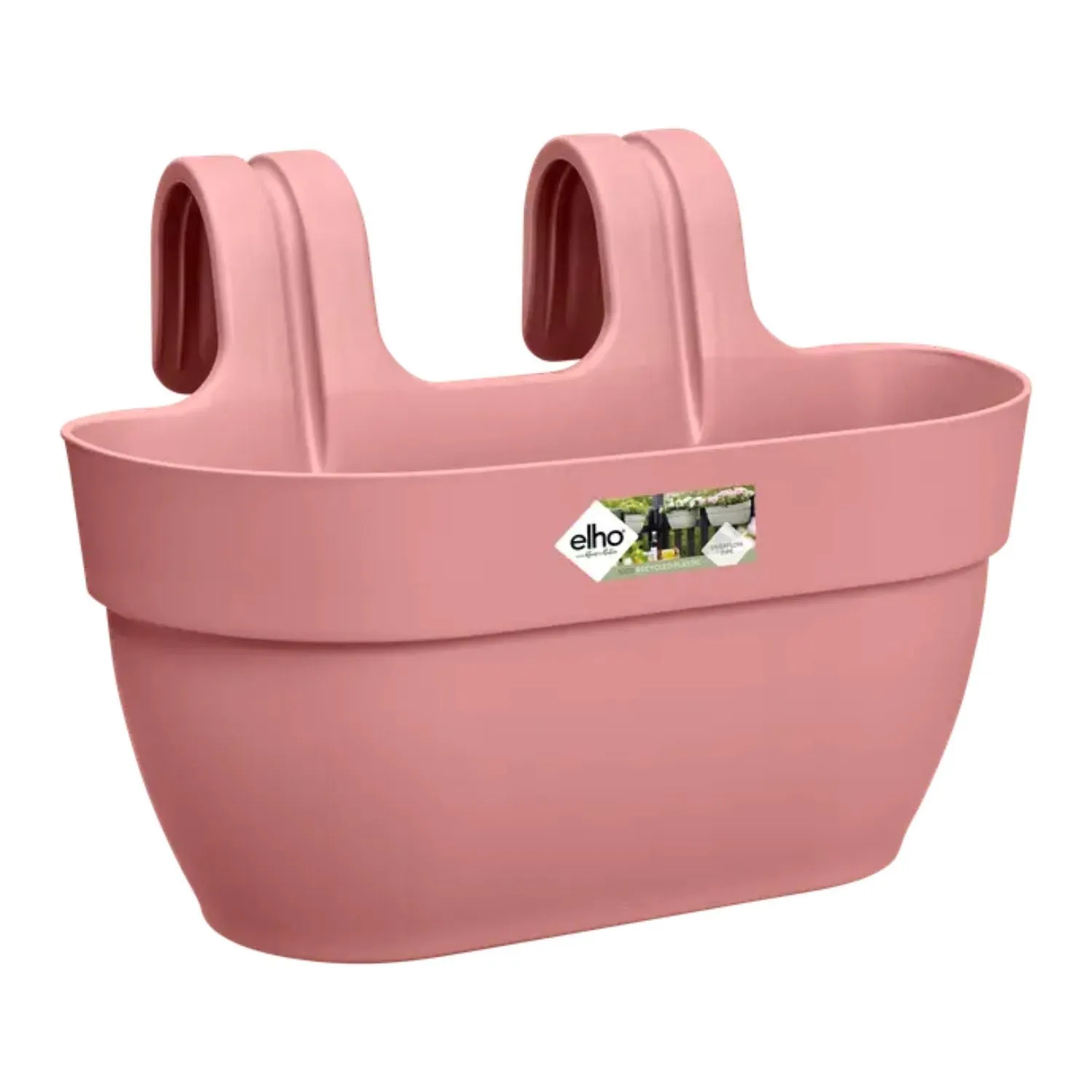 Elho 36cm Dusty Pink Medium Vibia Campana Easy Hanger Planter