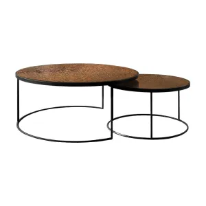 Ethnicraft Nesting Coffee Table Set