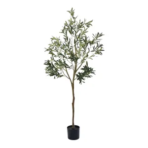 FAUX OLIVE TREE 183CM