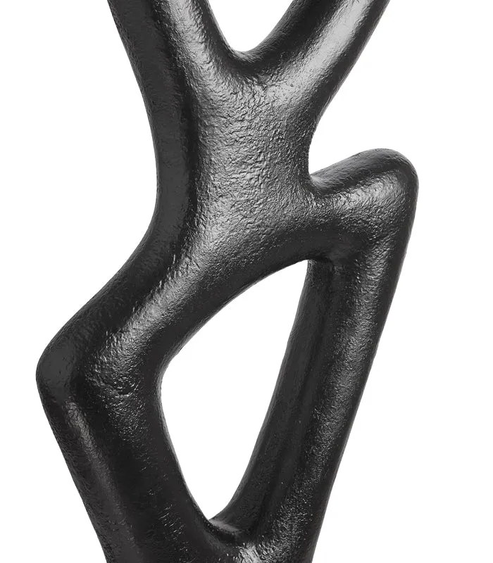 Fluid Loops Sculpture - Black