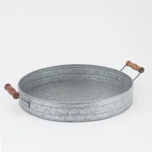 Galvanized Iron Planter Tray