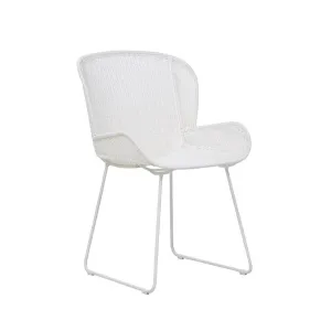 GLOBEWEST GRANADA BUTTERFLY CLOSED WEAVE DINING CHAIR