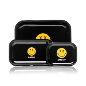 Goody Glass - Black Big Face Rolling Tray