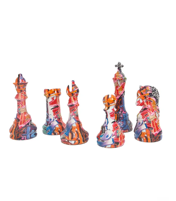 Graffiti Chess Set