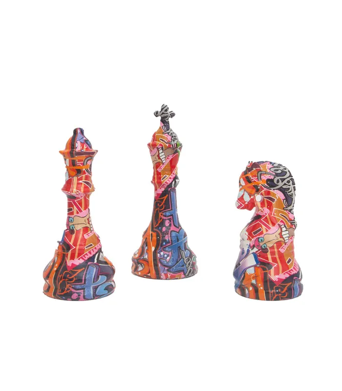 Graffiti Chess Set