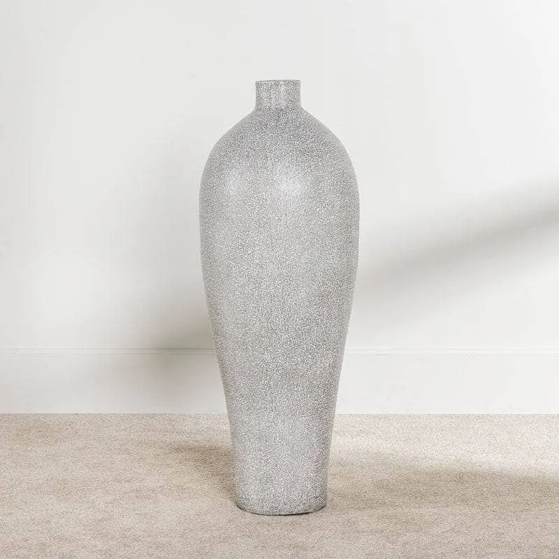 Grey Concrete Effect Vase - Large