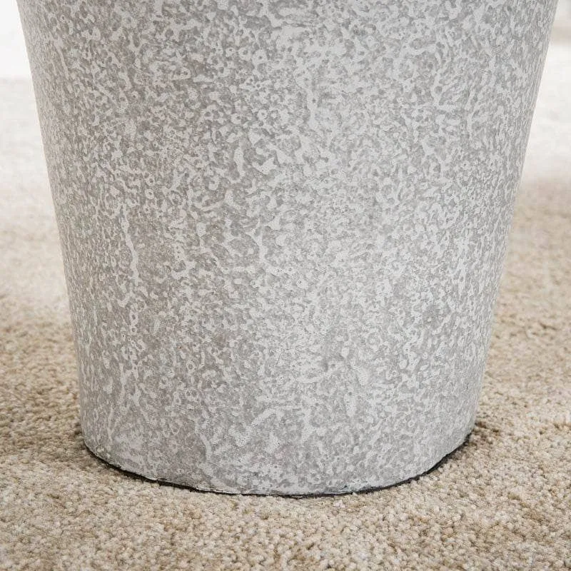 Grey Concrete Effect Vase - Large