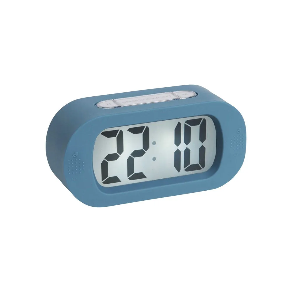 Gummy Digital Alarm Clock - Blue