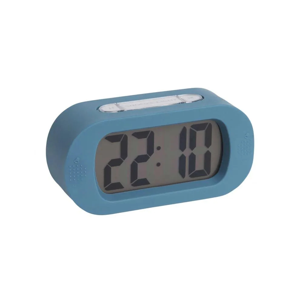 Gummy Digital Alarm Clock - Blue