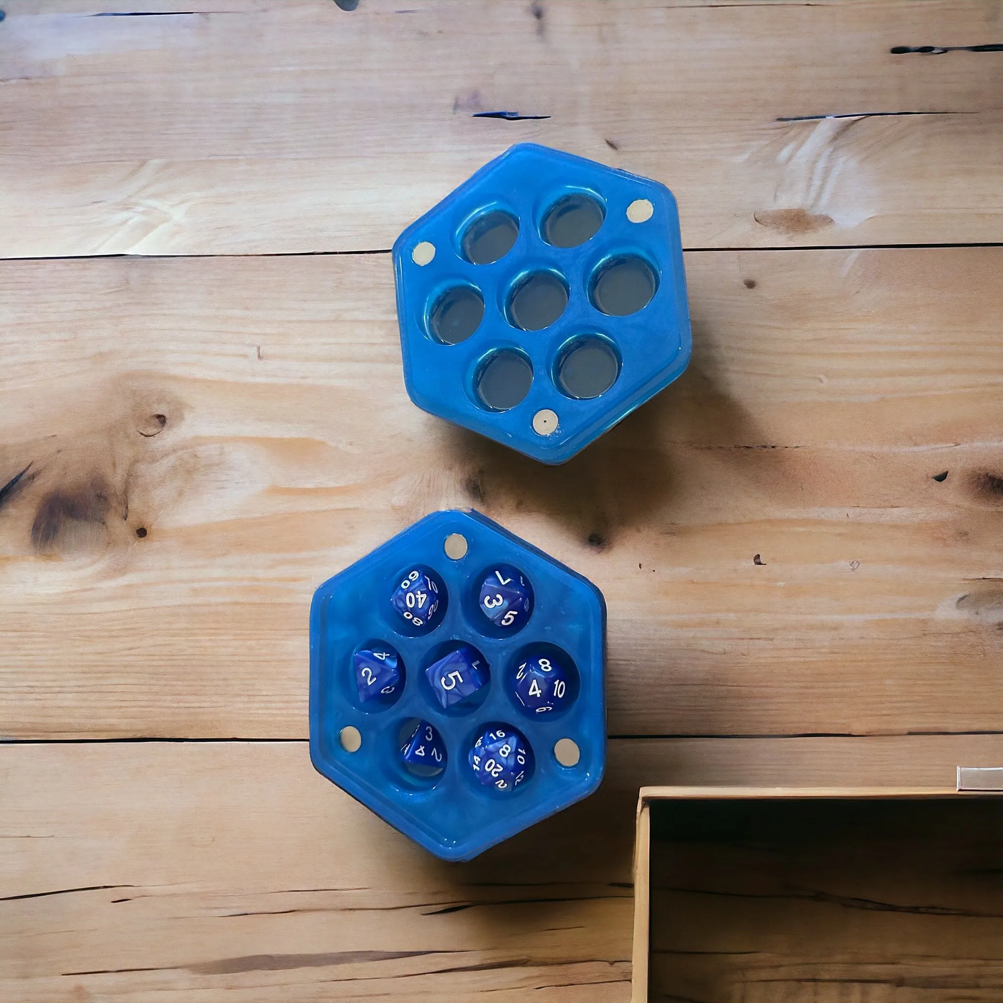 Hexagon Dice Trays