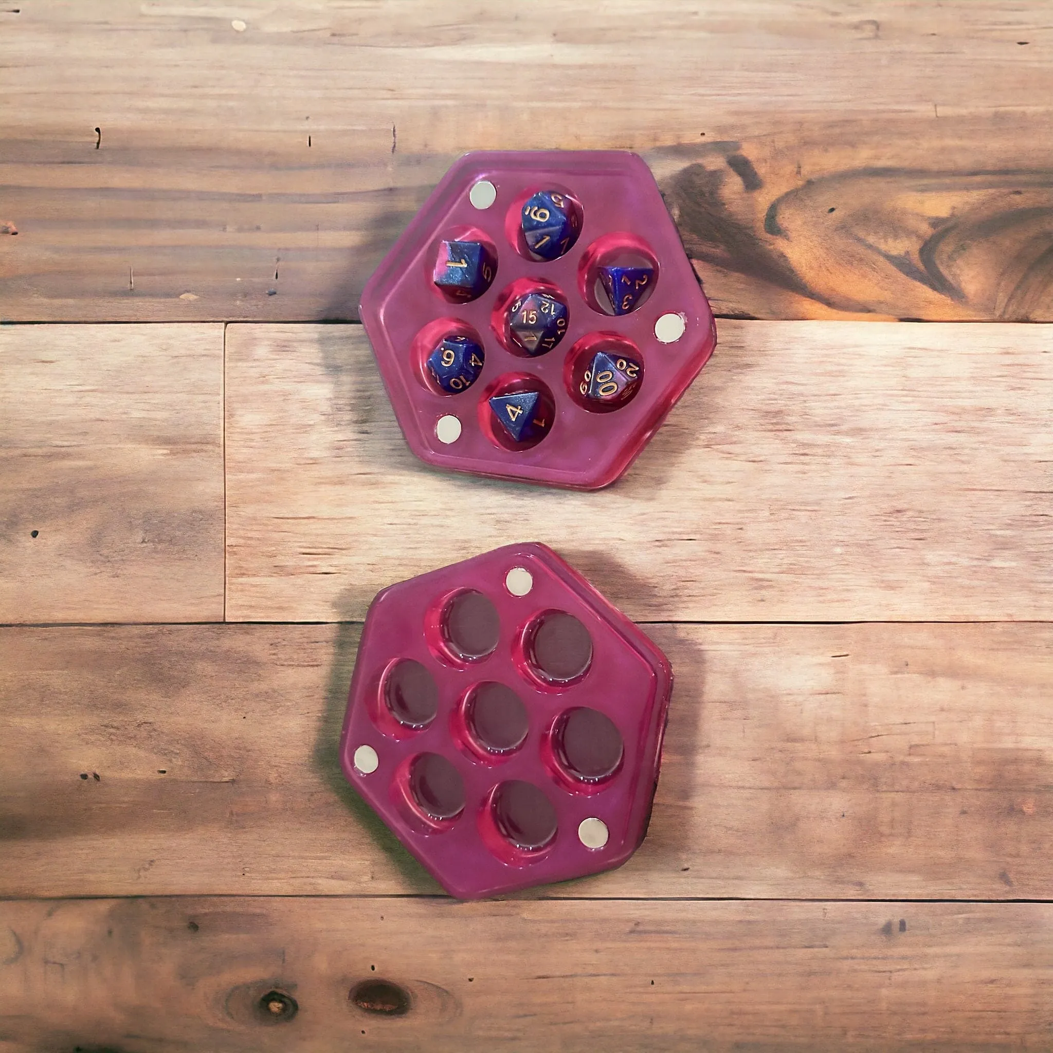 Hexagon Dice Trays