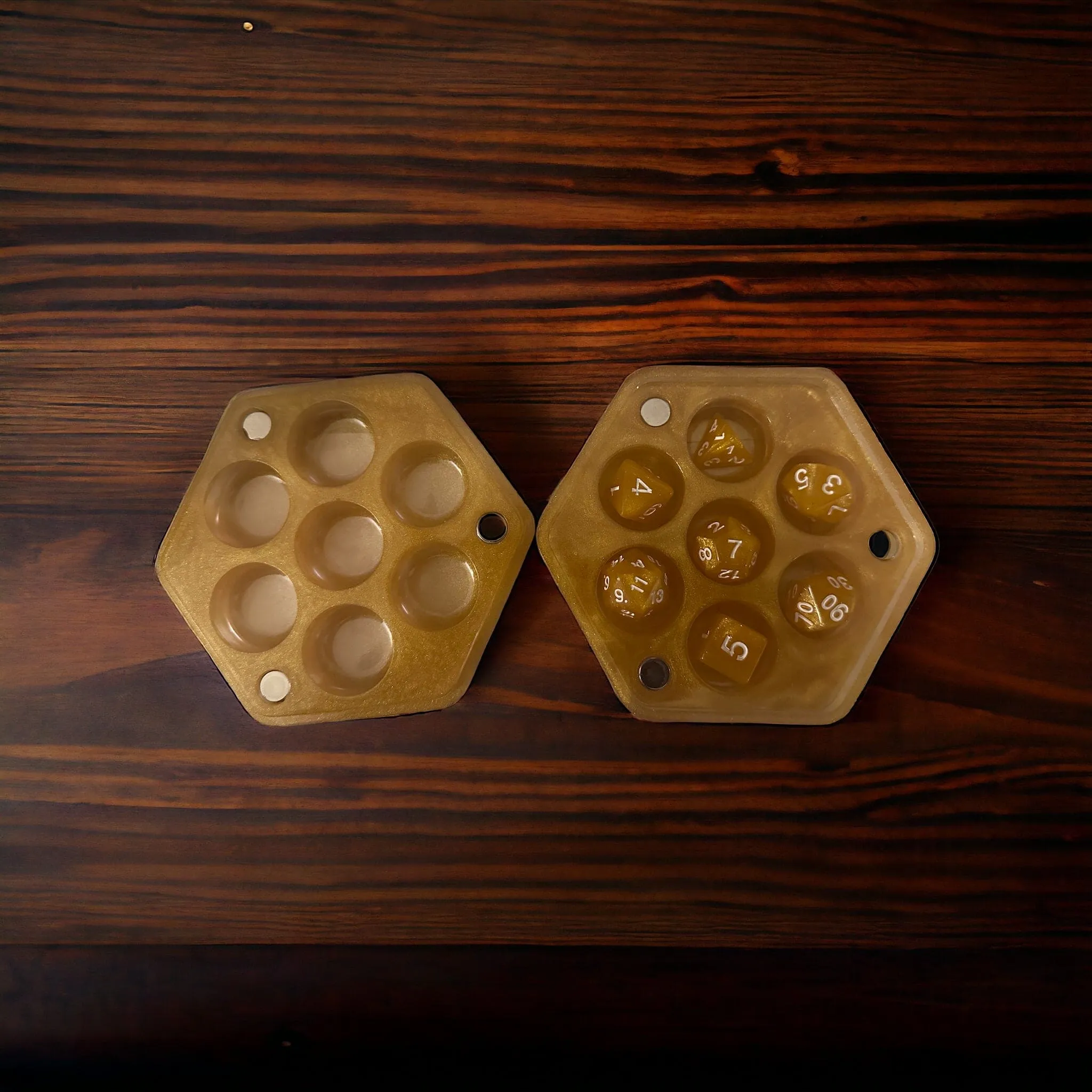 Hexagon Dice Trays