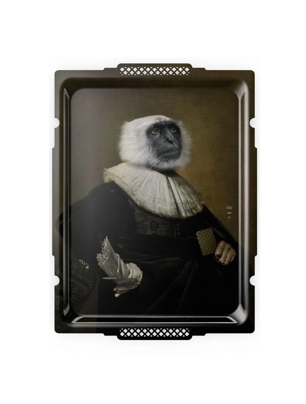 Ibride Galerie De Portraits Rectangle Tray - Le Singe