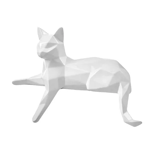 Indie The Little Cat, White - Home Decor