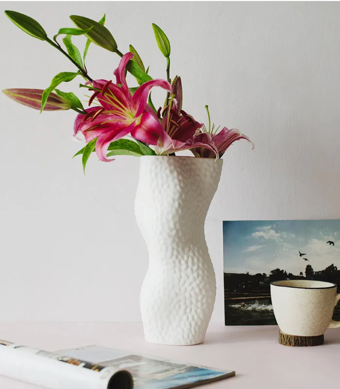 Ivory Bubble Vase