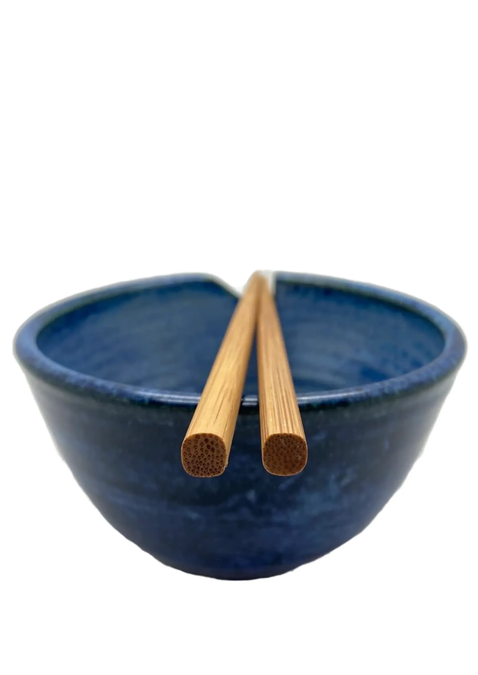 Lansdown Pottery ocean blue noodle bowl (LAN 012)