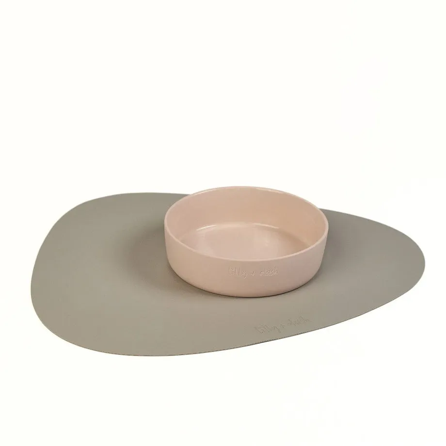 Lily and Dash Dog Bowl Rose Quartz