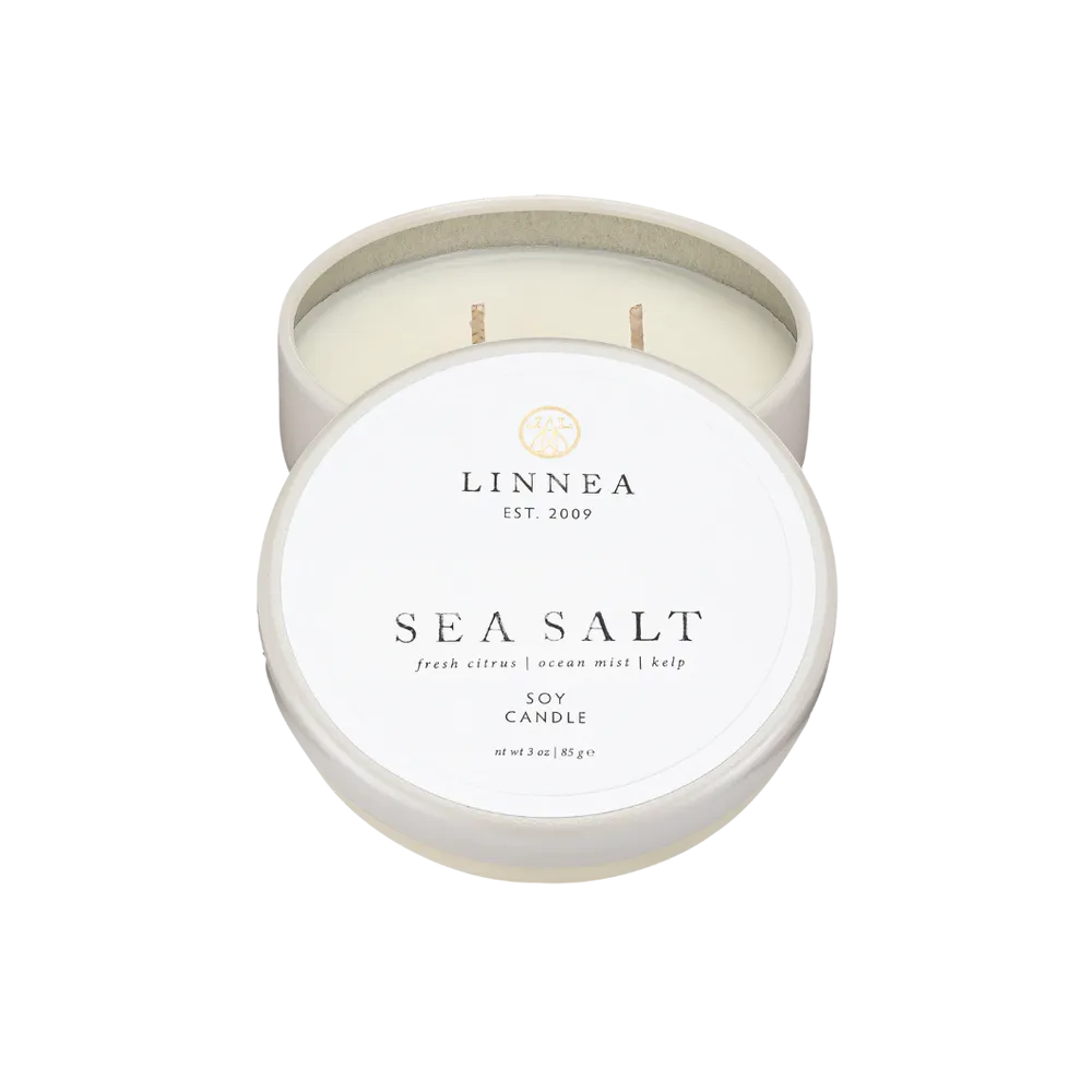 Linnea Sea Salt - Double Wick