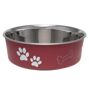 LOVING PETS - Bella Merlot Pet Bowl Medium - 1 Bowl