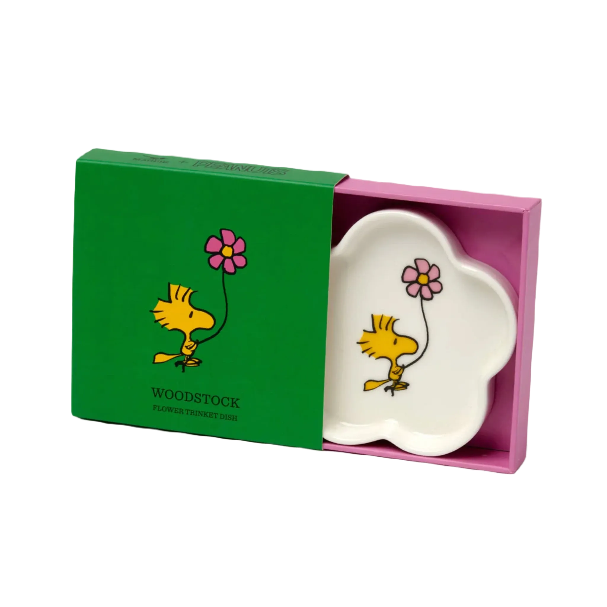 Magpie Gifts Peanuts Snoopy Flower Trinket Dish - Woodstock