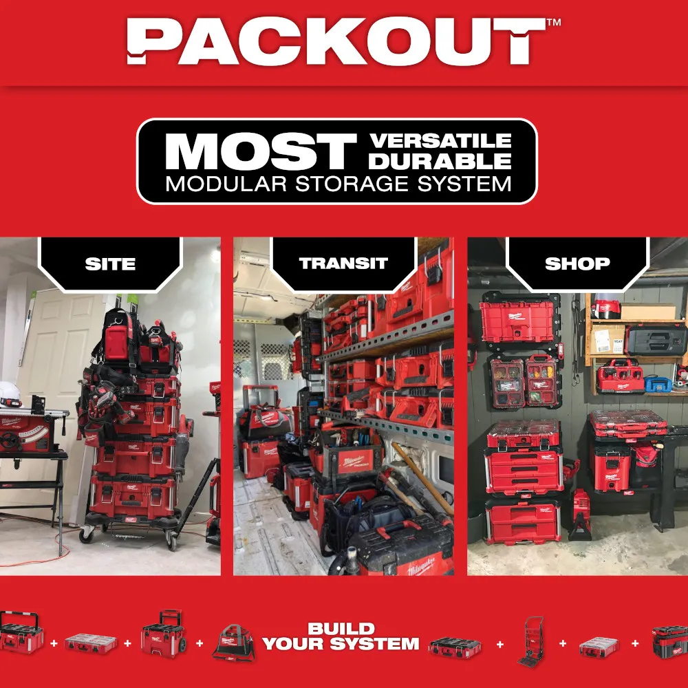 Milwaukee Packout Rolling Tool Chest