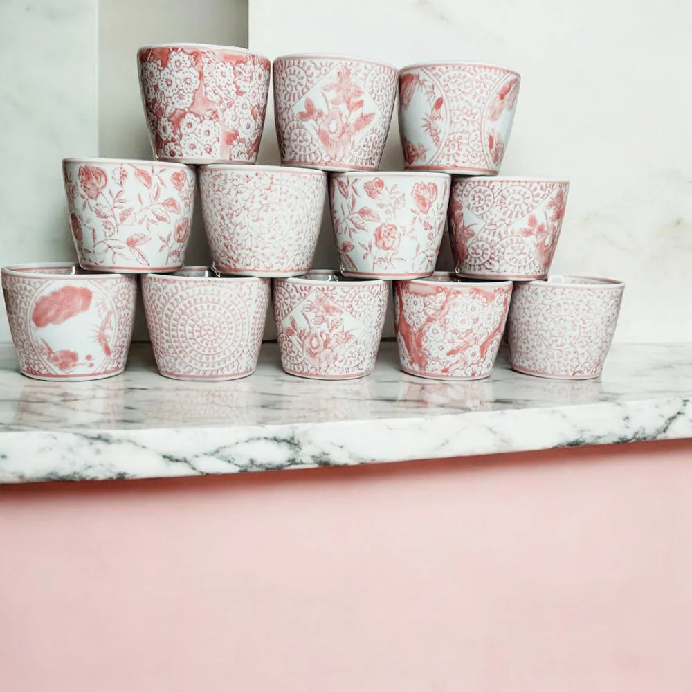 Mini Pink Cachepots