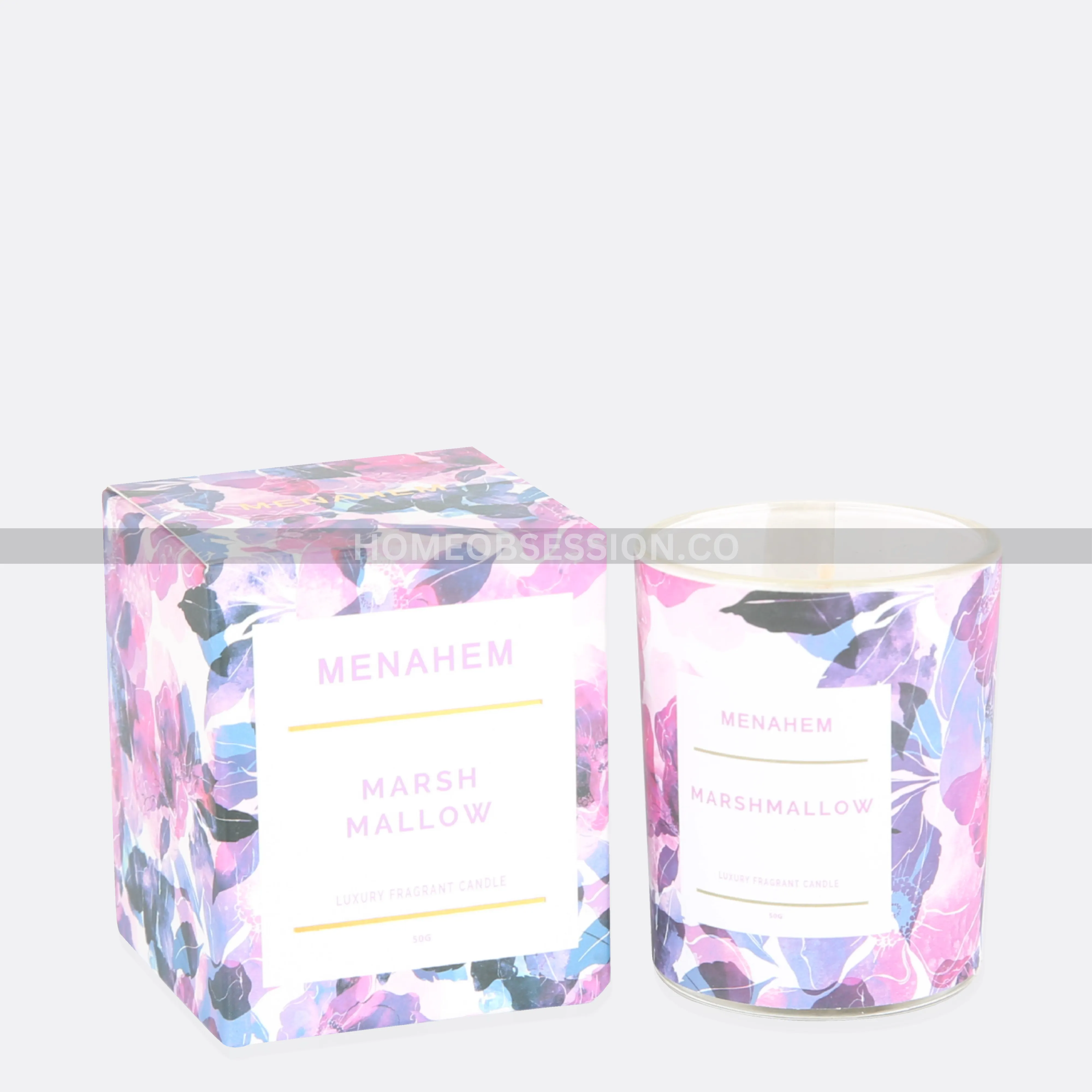 Natural Fruits Fragrant Candles ( 4 Fragrances )