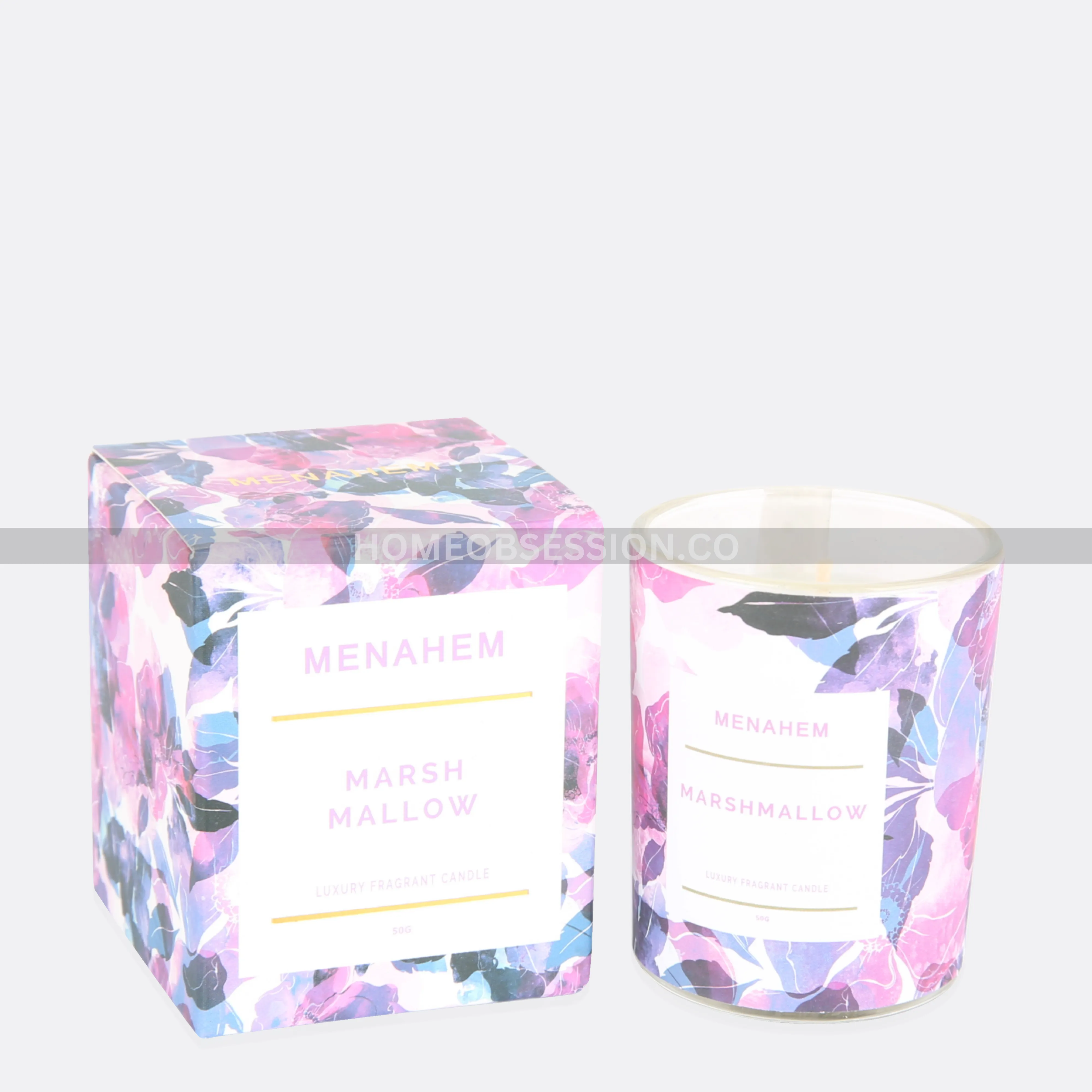 Natural Fruits Fragrant Candles ( 4 Fragrances )